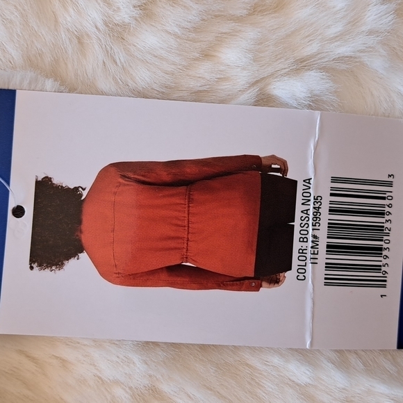32 Degrees COOL Bossa Nova Jacket | Burnt Orange Zip-Up | Lightweight L NWT - Picture 10 of 13